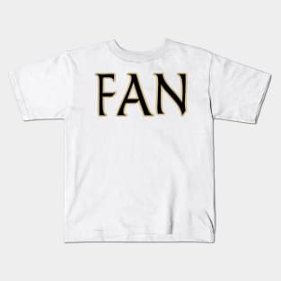 NOLA LYFE New Orleans Football SUPER FAN!!! Kids T-Shirt